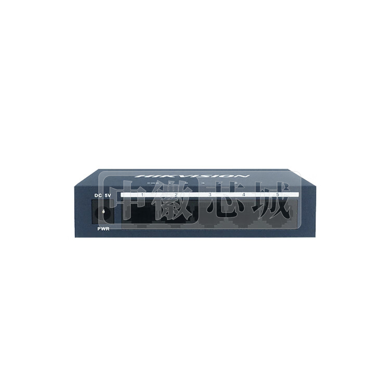 海康威视  5口全千兆网络核心汇聚交换机 DS-3E0505-E