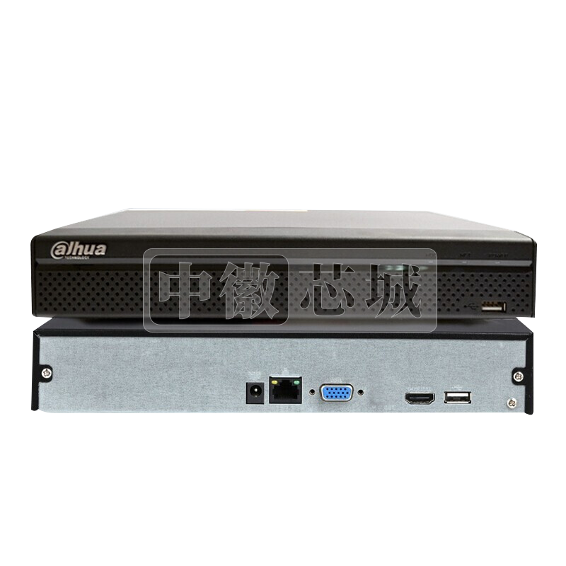 大华 H265+硬盘录像机4路1盘*10T  DH-NVR2104HS-HD/C 